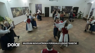 Muzeum Novojičínska pořádalo Lidové taneční, účastníky bavil tanec s vařečkou