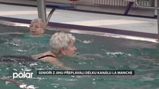 Udržet se v kondici a stmelit kolektiv. Senioři z Ostravy-Jihu opět štafetově plavou La Manche