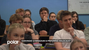 Karvinští gymnazisté poznávají osudy obětí holocaustu