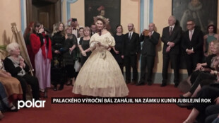 Palackého výroční bál na Zámku Kunín zahájil jubilejní rok věnovaný osobnosti Františka Palackého