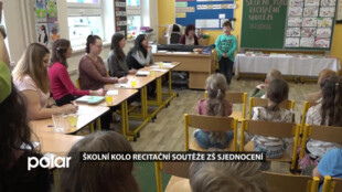 BEZ KOMENTÁŘE: Školní kolo recitační soutěže na ZŠ Sjednocení Studénka