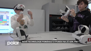 Nové technologie pomáhají s výukou na ZŠ Gen. Píky v Ostravě