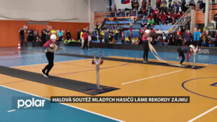 Halová soutěž mladých hasičů v Havířově láme rekordy zájmu