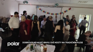 Dobrovolní hasiči bavili své hosty na tradičním plese