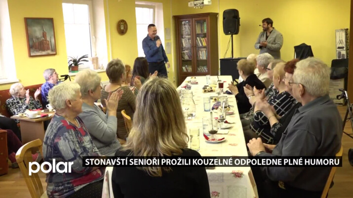 Stonavští senioři prožili kouzelné odpoledne plné humoru