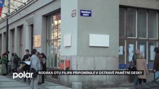 Slezskoostravského spisovatele Otu Filipa připomínají dvě nové pamětní desky