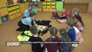 Strážníci navštívili předškoláky v MŠ Antošovická, preventivní akce bude pokračovat po celé Ostravě