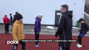Trenér Atletiky Poruba uspěl v anketě Díky, trenére. Slavnostní vyhlášení se konalo v Praze
