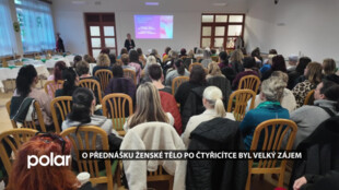 O přednášku ženské tělo po čtyřicítce byl v Havířově velký zájem
