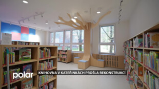 Knihovna v Kateřinkách se slavnostně otevřela po náročné rekonstrukci. Po povodních je modernější a otevřenější