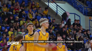 Basketbalové derby juniorů mezi BK Opava a NH Ostrava sledovaly stovky školáků