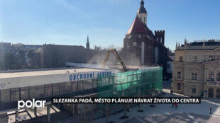Část Slezanky padá k zemi. Budoucí podobu nové zástavby určí architektonická soutěž