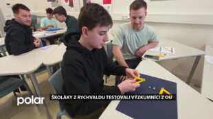 Výzkumníci z Ostravské univerzity testovali manuální zručnost rychvaldských školáků