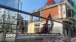 Demolice Slezanky se komplikuje. Testy odhalily výrazně horší stav konstrukce