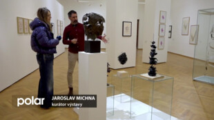 První samostatná výstava slezského umělce Milana Lasoty v GVUO
