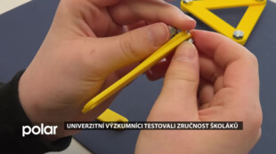 Univerzitní výzkumníci testovali jemnou motoriku školáků z Rychvaldu