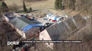 Rekonstrukce zámeckých koníren a stavba solankového inhalatoria pokračuje dle harmonogramu