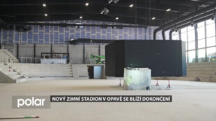 Přestavba zimního stadionu v Opavě se blíží do finále. Jeho chloubou bude obří led kostka