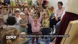 Setkání v knihovně pro rodiče a děti v rámci projektu Bookstart