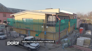 Kino v Paskově prochází rozsáhlou rekonstrukcí