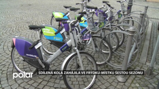 Patnáct minut zdarma na sdíleném kole ve Frýdku-Místku platí i letos