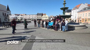 Na radnici byla přivítána delegace ze španělského města Gijón, které je historicky spojeno s Karvinou