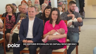 Do historie Rychvaldu se zapsali noví občánci