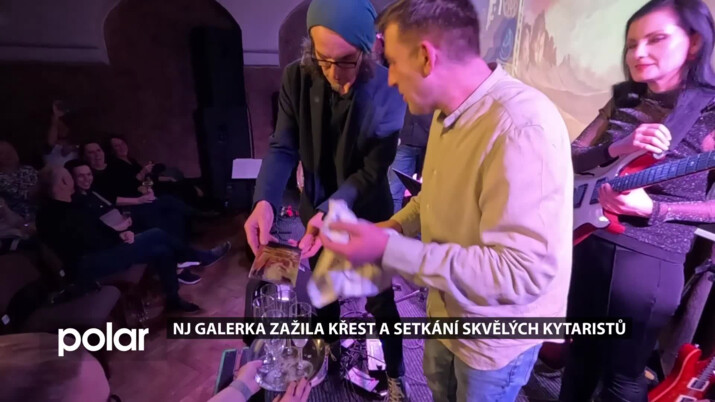 Novojičínská Galerka zažila křest a setkání skvělých kytaristů