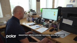 Magistrát města Karviné nanečisto testoval offline situaci, která může nastat kdykoliv