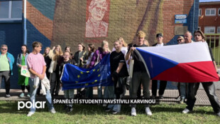 Studenti ze španělského města Gijón navštívili pohornickou krajinu Karviné