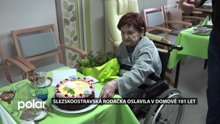Slezskoostravská rodačka oslavila v domově Kamenec 101 let