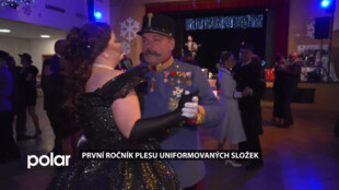 První ročník plesu uniformovaných složek byl zpestřením na konci plesové sezóny