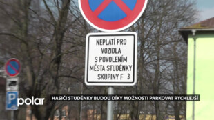 Hasiči Studénky budou díky možnosti parkovat rychlejší