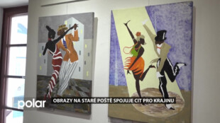 Obrazy na Staré poště spojuje cit pro krajinu