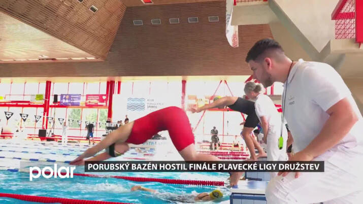 Porubský bazén hostil finále plavecké ligy družstev. Přijelo 32 týmů z celé republiky