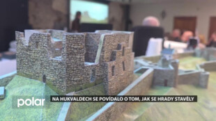 Historik na Hukvaldech vyprávěl o tom, jak se kdysi hrady stavěly