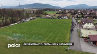 Slavnostní ocenění mladých fotbalistů v Nošovicích
