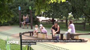 Dva zásahy Městské policie ve Frýdku-Místku zachránily děti