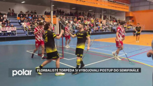 Florbalisté Torpeda si vybojovali postup do semifinále