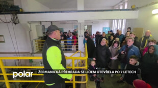 Žermanická přehrada se lidem na Světový den vody otevřela po 7 letech