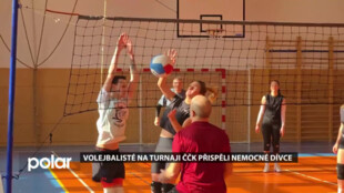 Volejbalisté na turnaji Českého červeného kříže v Rychvaldě přispěli nemocné dívce