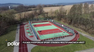 Fulnek podporuje sport stavbou multifunkčních hřišť, celkem jich má město osm