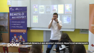 Praktické workshopy lákají žáky na řemeslné obory