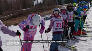 Žáci základních škol z Opavska se utkali O pohár primátora v závodech na lyžích