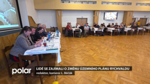 Lidé se zajímali o změnu územního plánu Rychvaldu