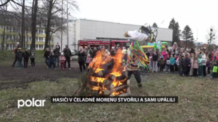 Hasiči v Čeladné Morenu stvořili a sami upálili