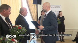 Hejtman ocenil výjimečné pedagogy, tři z nich jsou z Frýdku-Místku