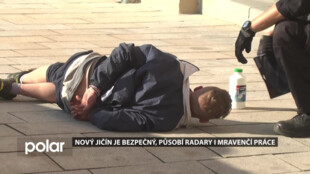 Nový Jičín je bezpečný, působí radary i mravenčí práce. Na lidi bez domova ale represe nefunguje