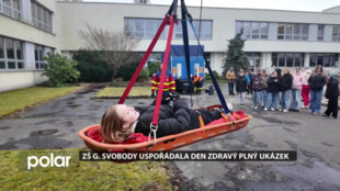 ZŠ G. Svobody uspořádala Den zdraví plný praktických ukázek