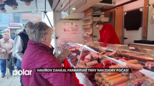 Havířované vyrazili na první letošní farmářské trhy